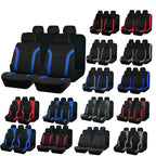 Universal Polyester Car Seat Cover Set – Bicolor Protector for Auto Interior