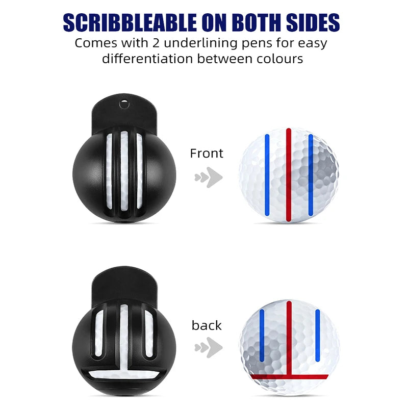 Golf Ball Alignment Tool – Precision Marking Stencil for Putting Accuracy