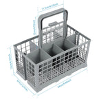 Universal Dishwasher Cutlery Basket – Foldable Flatware Holder for Kitchen