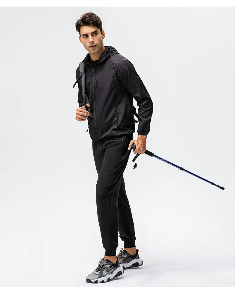 Waterproof Windbreaker Jacket – Sun Protection for Outdoor Hiking and Fishing