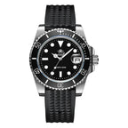 ADDIESDIVE Quartz Dive Watch – Stainless Steel Ceramic Bezel for Scuba Diving