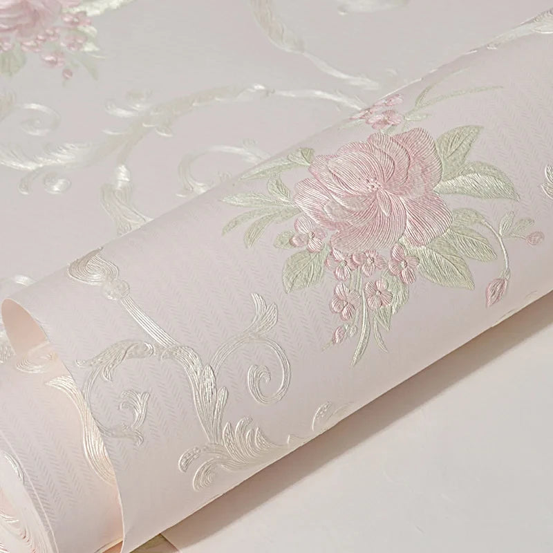 Self-Adhesive 3D Floral Wallpaper – Thickened Wall Decor for Bedroom Living Room