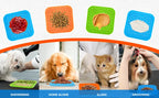 Silicone Slow Feeder Mat – Anti-Choking Pet Licking Bowl for Bath and Grooming