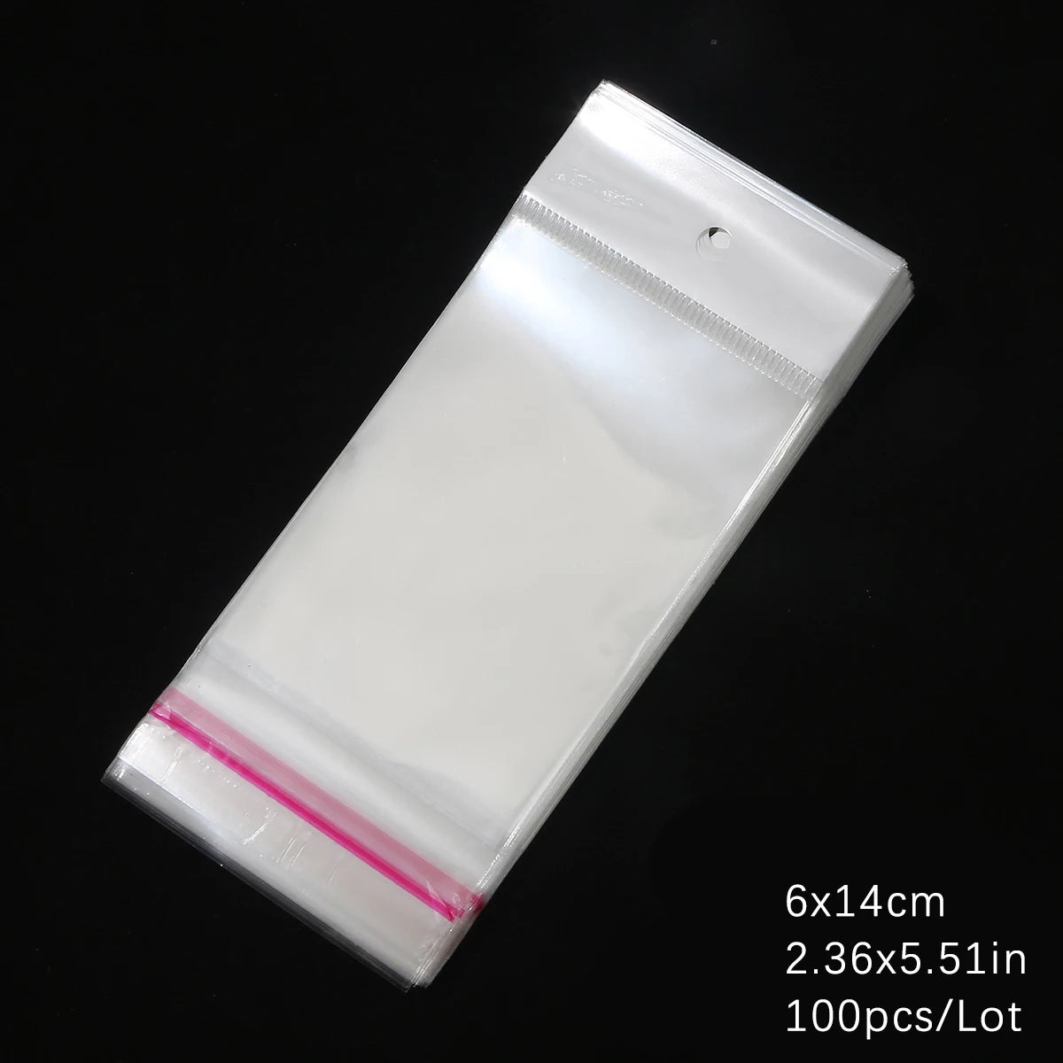 Self-Sealing Cellophane Bags – Transparent Adhesive Packaging for Gifts and Treats