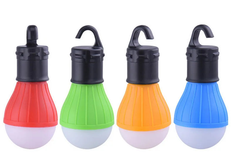 Portable LED Hanging Lantern – Soft Light Bulb for Camping and Fishing