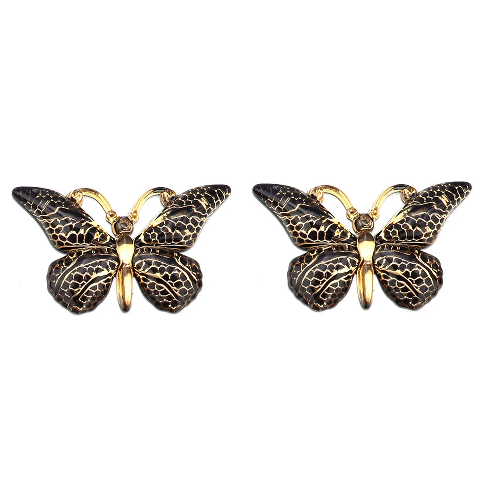Acrylic Butterfly Beads – 25x38mm Gradient Charms for DIY Jewelry Making