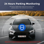 4K Dual Dash Cam – GPS WiFi Driving Recorder for Car Security