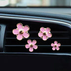 Flower Car Vent Diffuser – Cute Aromatherapy Clip for Auto Air Freshener