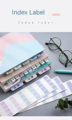 Transparent Sticky Note Index Tabs – Arrow Flags for Planner Page Markers