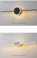 Modern LED Wall Sconce – Minimalist Mirror Lighting for Bathroom and Bedroom