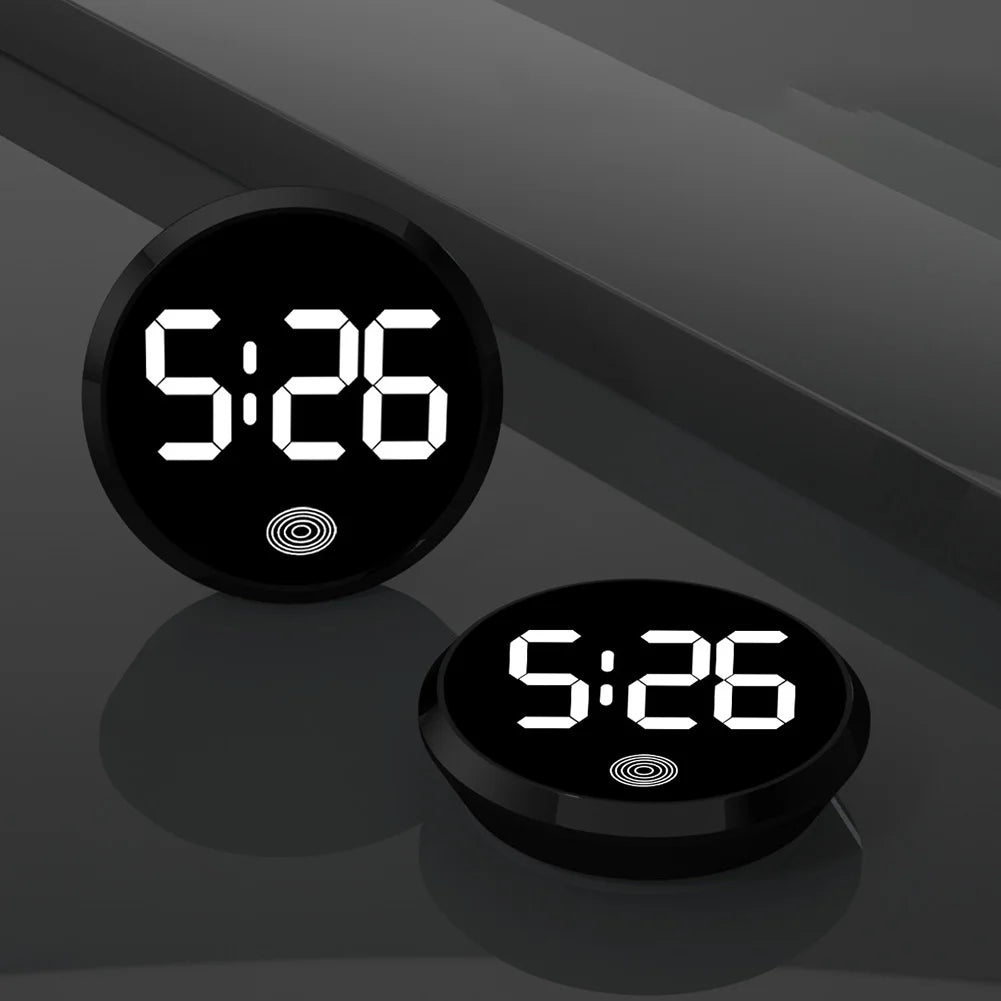 Luminous LED Car Clock – Touch Activated Digital Vehicle Dash Accessory