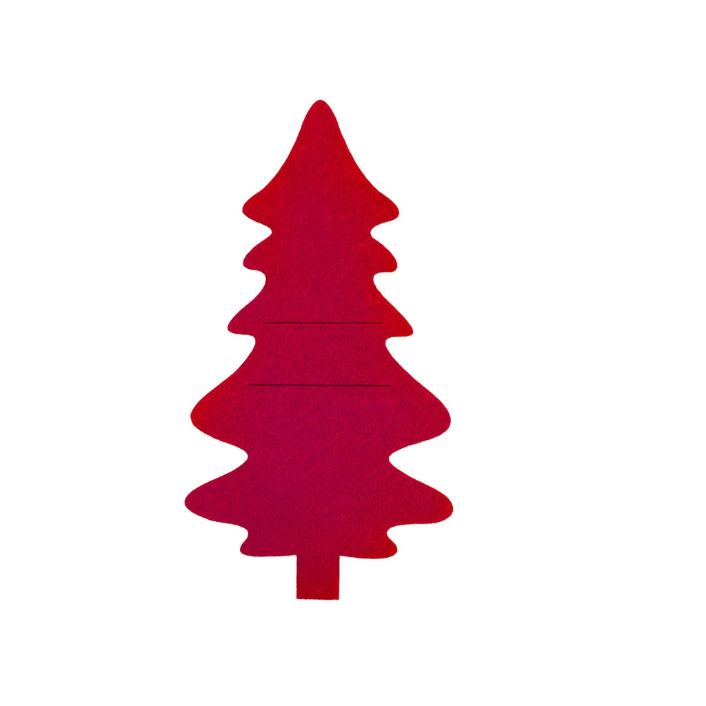 Christmas Tree Cutlery Holders – Festive Felt Tableware Decor for Holiday Dining