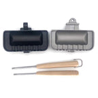 Non-Stick Double-Sided Sandwich Pan – Portable Toast Maker for Camping