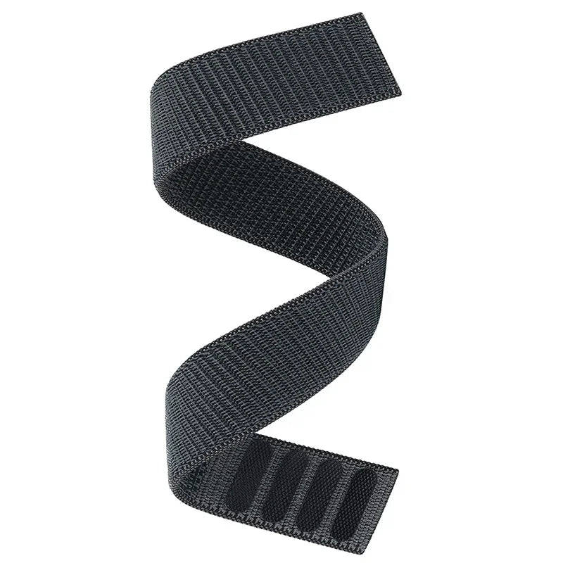 Nylon Hook and Loop Sport Strap – Adjustable Wristband for Garmin Fenix Series