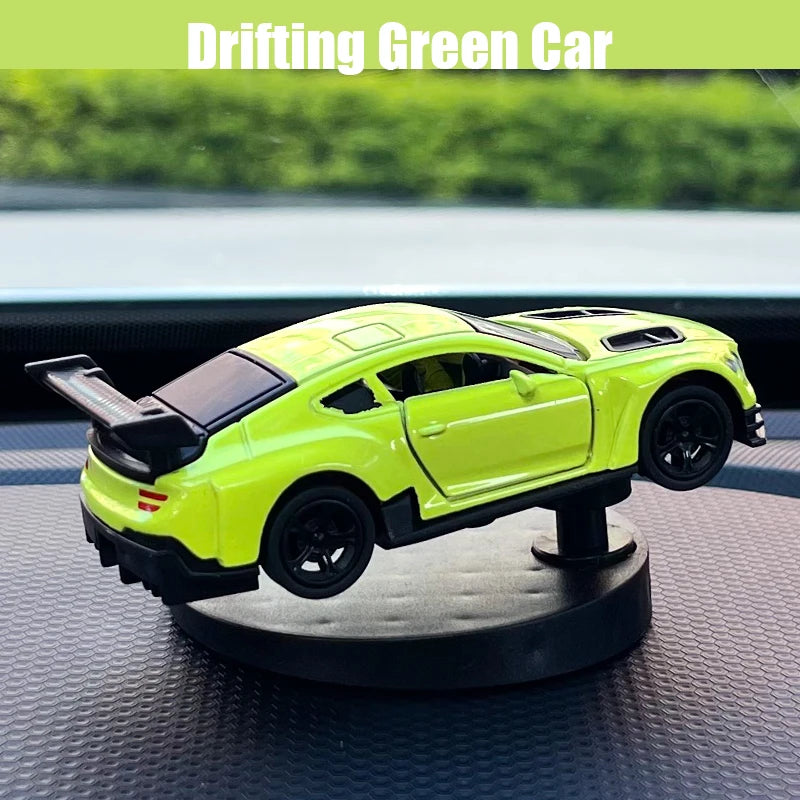 Drifting Car Dashboard Ornament – Swinging Model for Racing Enthusiasts