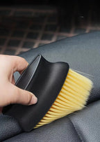 Soft Bristle Detailing Brush – Interior Dust Tool for Car Air Vents