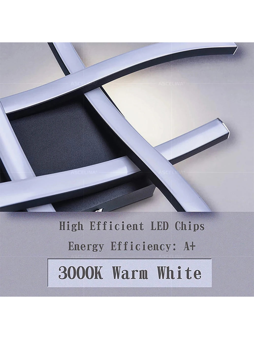 Modern LED Wave Ceiling Light – Minimalist Fixture for Living Room Bedroom