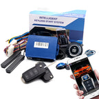 Universal Car Alarm System – Push Button Remote Start for Vehicle Security