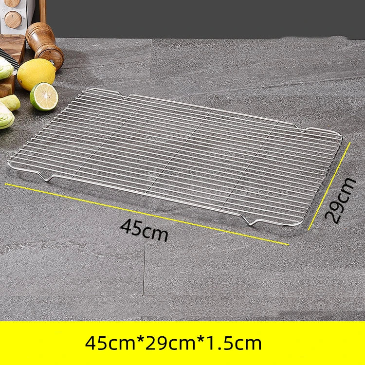 Stainless Steel Cooling Rack – Non-Stick Mesh Tray for Baking and BBQ