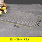 Stainless Steel Cooling Rack – Non-Stick Mesh Tray for Baking and BBQ