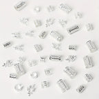 Hollow Out Hair Rings – Metal Jewelry Charms for Braids and Locs