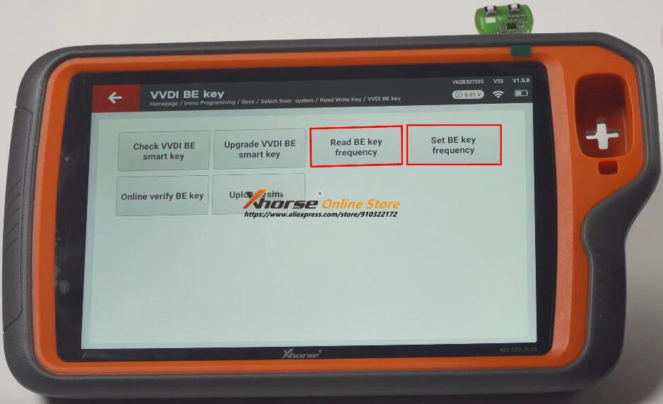 Xhorse VVDI BE Key Pro – Improved MB Smart Remote for Benz Key Programming