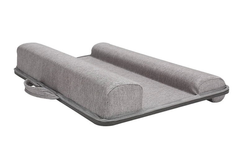Portable Wooden Laptop Bed Desk – 15 Inch Lap Tray with Cushion for Study