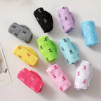 Candy Colored Short Socks – Soft Cotton Casual Footwear for Women