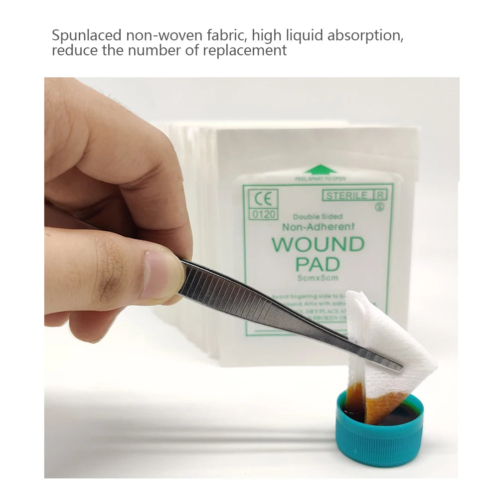 Sterile Non-woven Gauze Pads – Cotton Wound Care Supplies for First Aid