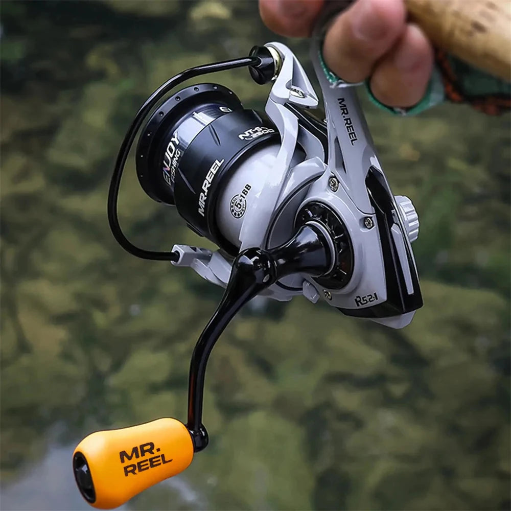 Spinning Fishing Reel – CNC Metal Alloy Spool for Freshwater Casting
