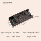 Dimmable LED Power Supply – Universal Transformer for Lighting Installations