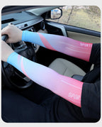 UV Protection Arm Sleeves – Cooling Ice Fabric for Outdoor Sports