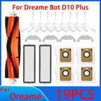 Robot Vacuum Dust Bags – Replacement Accessories for Dreame Bot D10 Plus