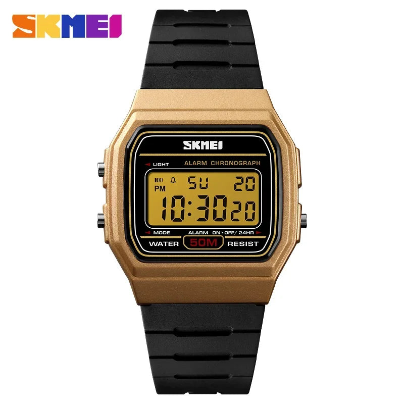 Digital Sports Watch – Waterproof Display for Women