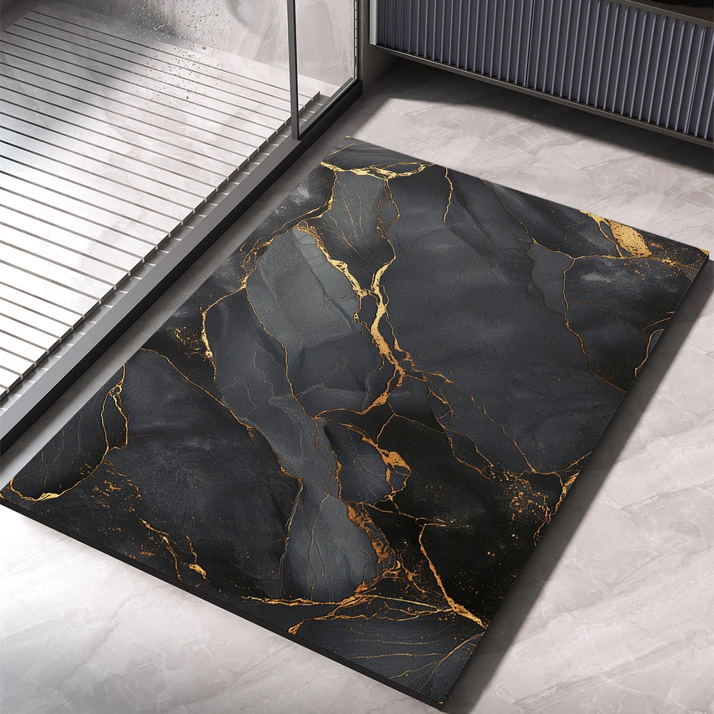 Absorbent Bath Mat – Non-Slip Quick Dry Rug for Bathroom and Shower