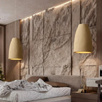 Wabi Sabi LED Chandelier – Modern Minimalist Pendant Light for Dining Room