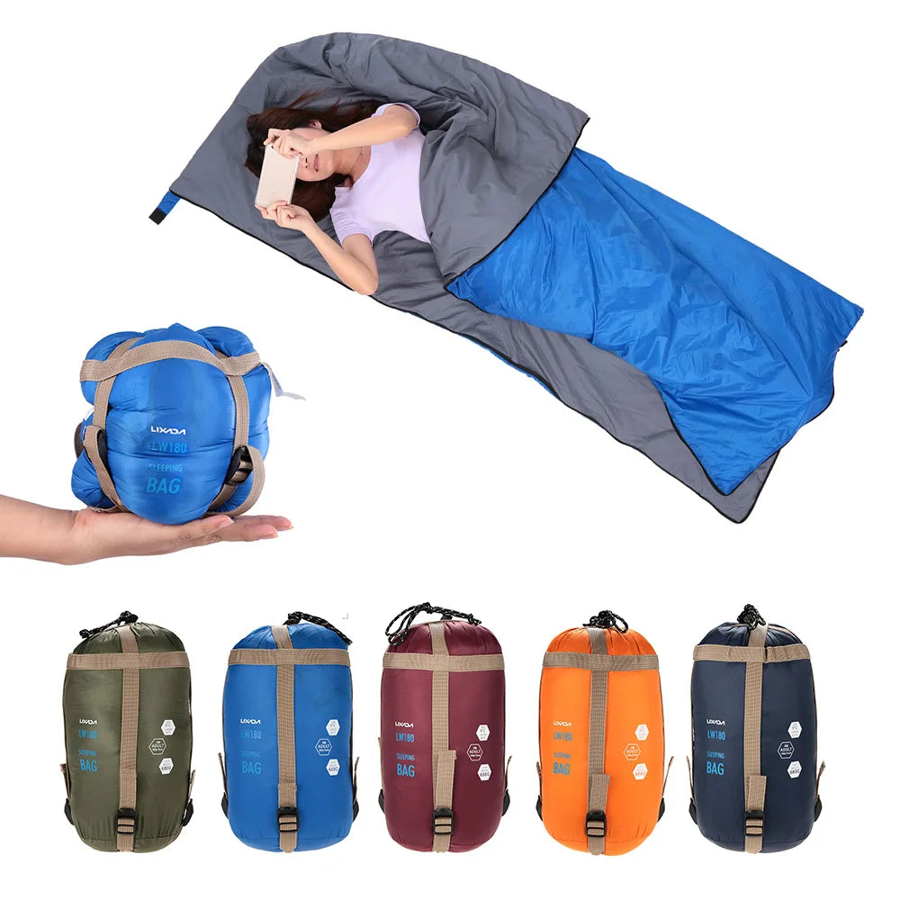 Ultralight Envelope Sleeping Bag – Compact Portable Gear for Camping Travel