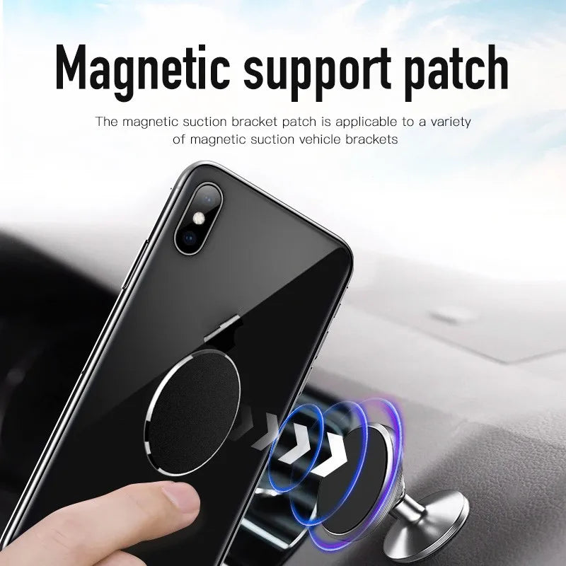 Thin Metal Adhesive Plate – Magnetic Mount Accessory for Car Phone Holders