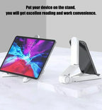Foldable Tablet Stand – Adjustable Desktop Holder for iPad and Smartphones