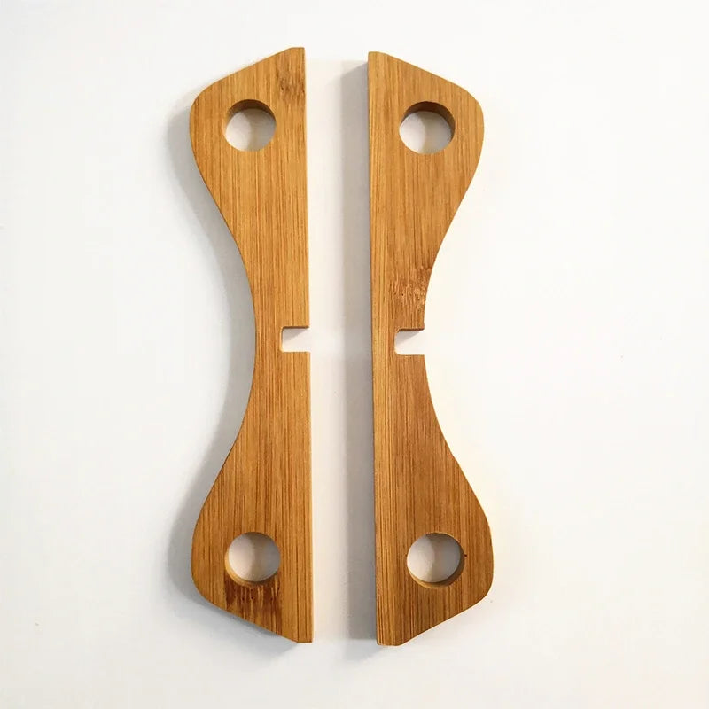 Wooden Cross Trivet – Heat-Resistant Foldable Mat for Kitchen Dining