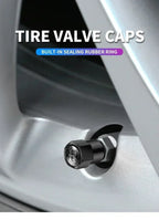 Metal Car Tire Valve Stem Caps – Automotive Accessory for Alfa Romeo Models