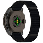 Nylon Hook and Loop Sport Strap – Adjustable Wristband for Garmin Fenix Series