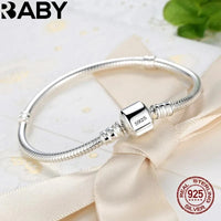 Sterling Silver Snake Chain Bracelet – Handmade Fine Jewelry for Women