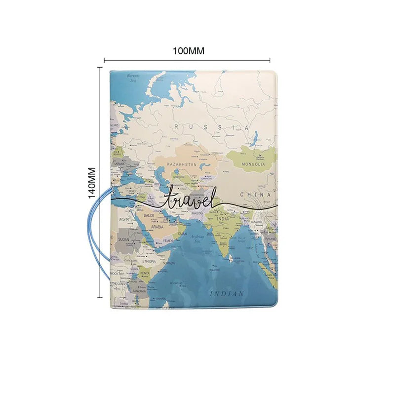 Waterproof PVC Passport Holder – Travel ID and Credit Card Wallet Case