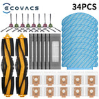 Vacuum Replacement Parts – Brush and Filter Kit for Ecovacs Deebot Series