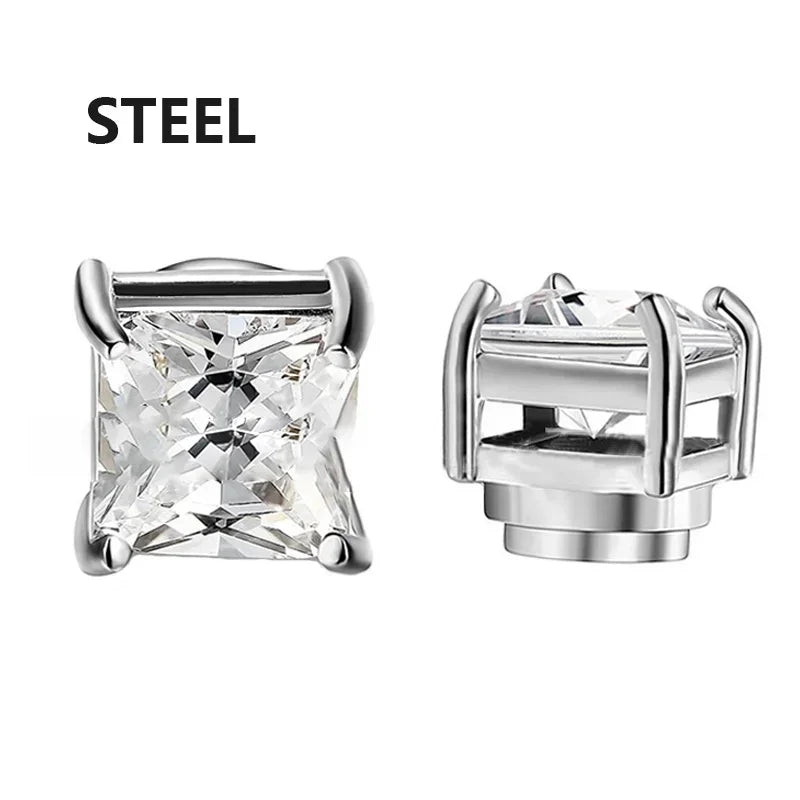 Magnetic Stud Earrings – Non-Piercing Clip Jewelry for Men Women and Kids