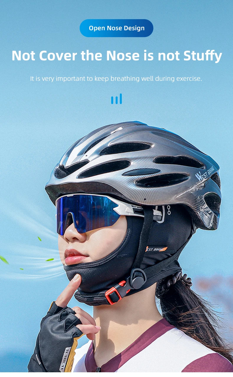 Summer Cooling Balaclava – UV Protection Face Mask for Cycling and Sports