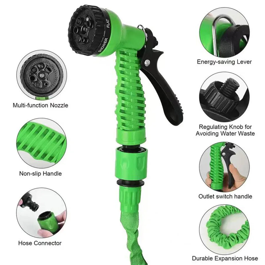 Expandable Garden Hose – Durable Lightweight Spray Tool for Home Watering