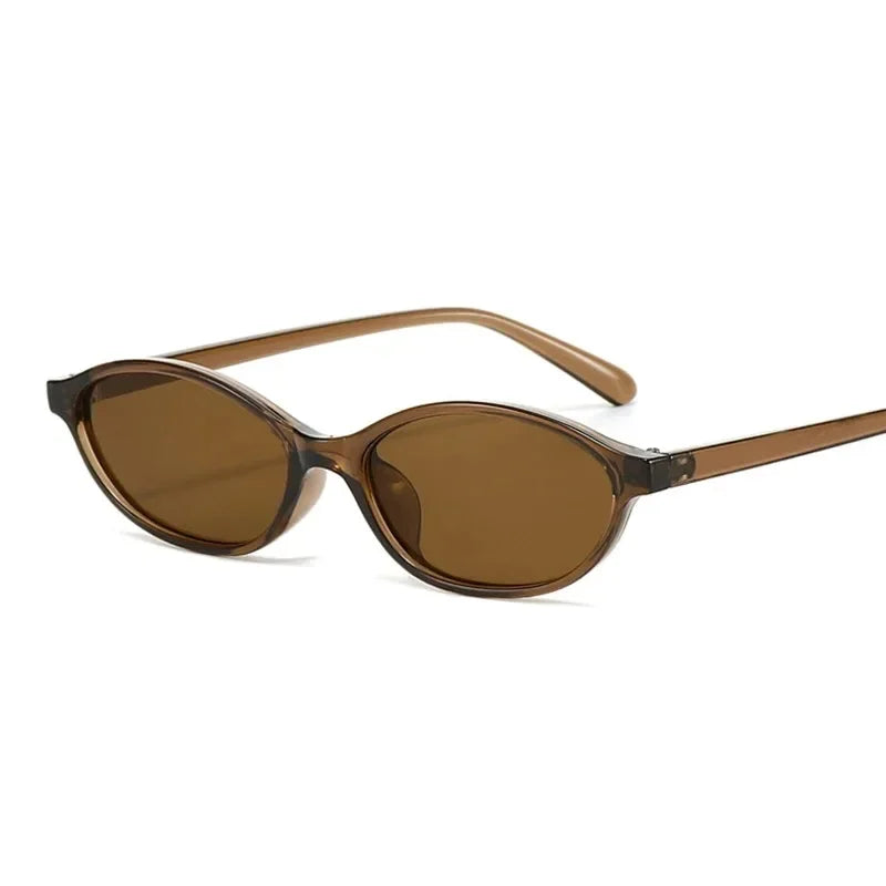 Oval Sunglasses – Small Retro Fashion Shades for Women and Men