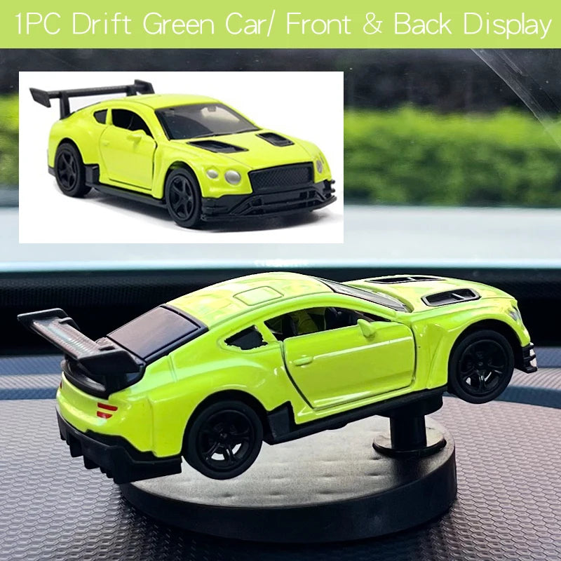 Drifting Car Dashboard Ornament – Swinging Model for Racing Enthusiasts